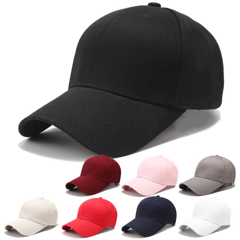 Wholesale Pure Cotton Baseball Caps – Unisex Solid Color