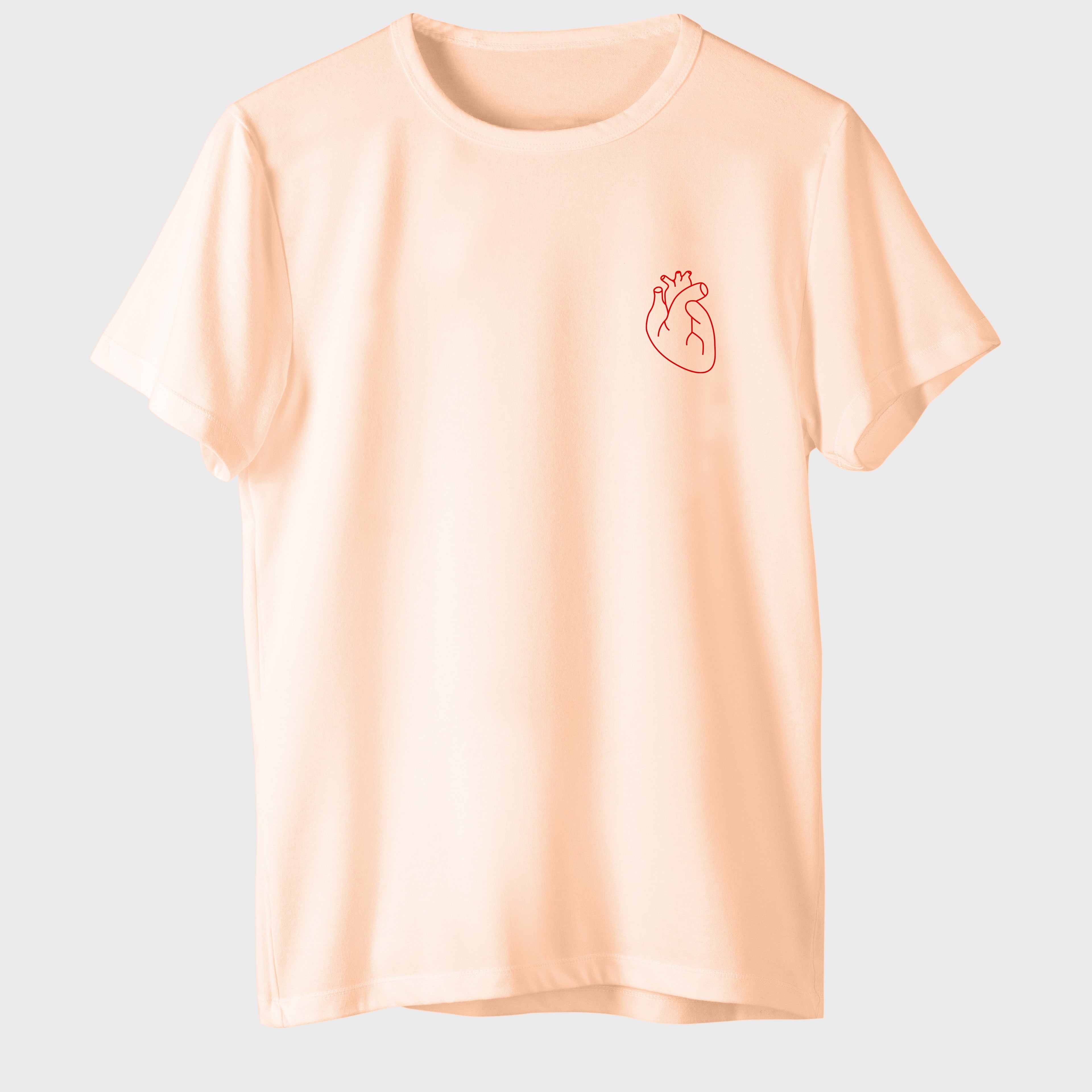 Printed Heart T-Shirt