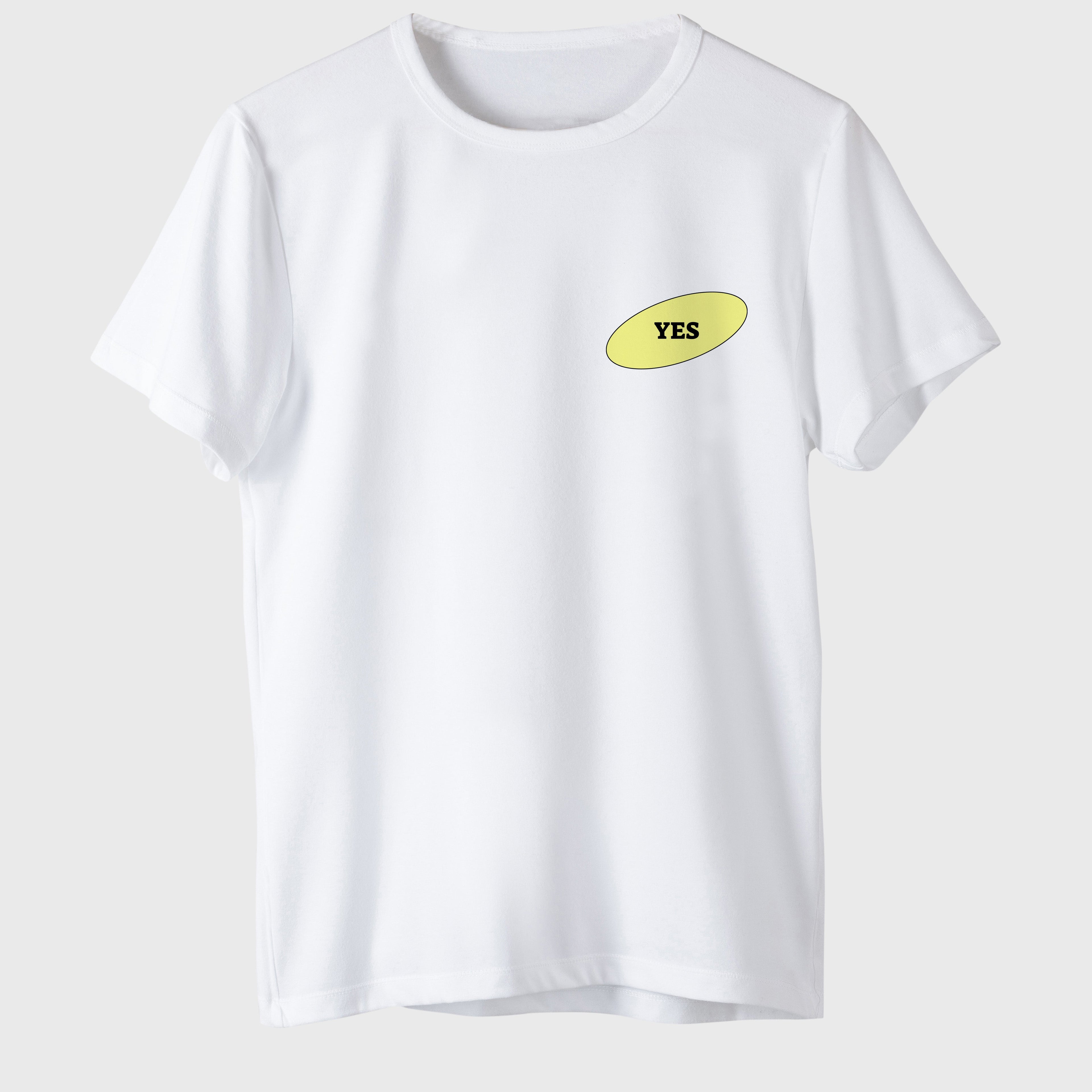 Printed Yes T-Shirt