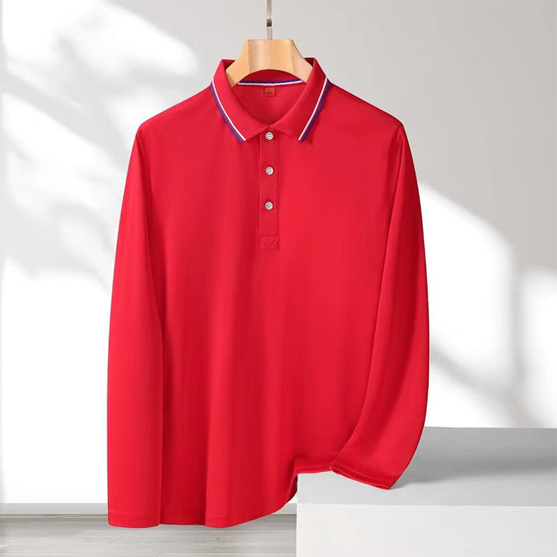 Long-Sleeved Work Polo Shirt – Custom Embroidery & Printing