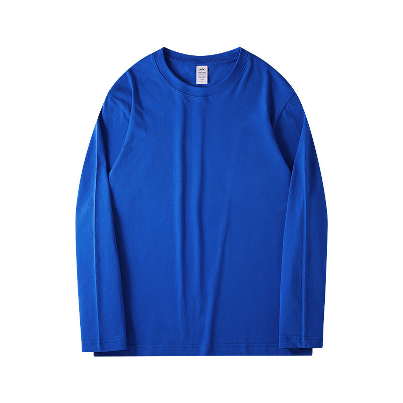 New Fall 230g Cotton Long-Sleeved Round Neck T-Shirt for Men – Wholesale (7)