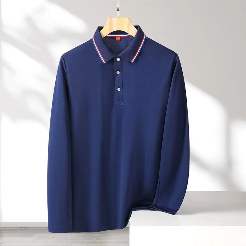 Long-Sleeved Work Polo Shirt – Custom Embroidery & Printing