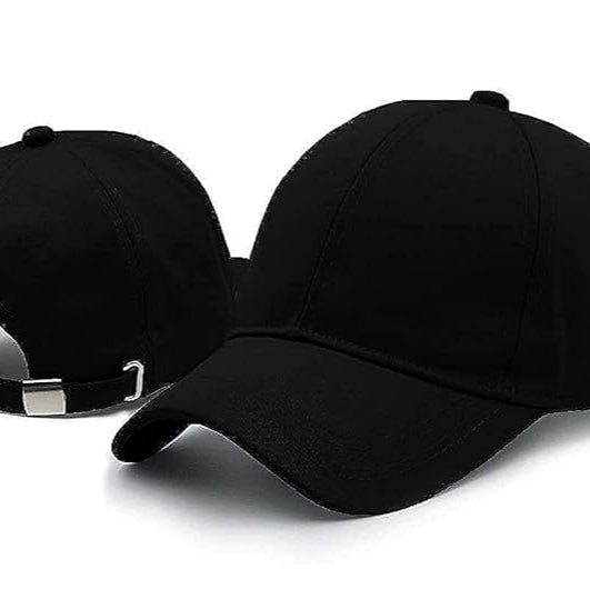 Adjustable Black Cap