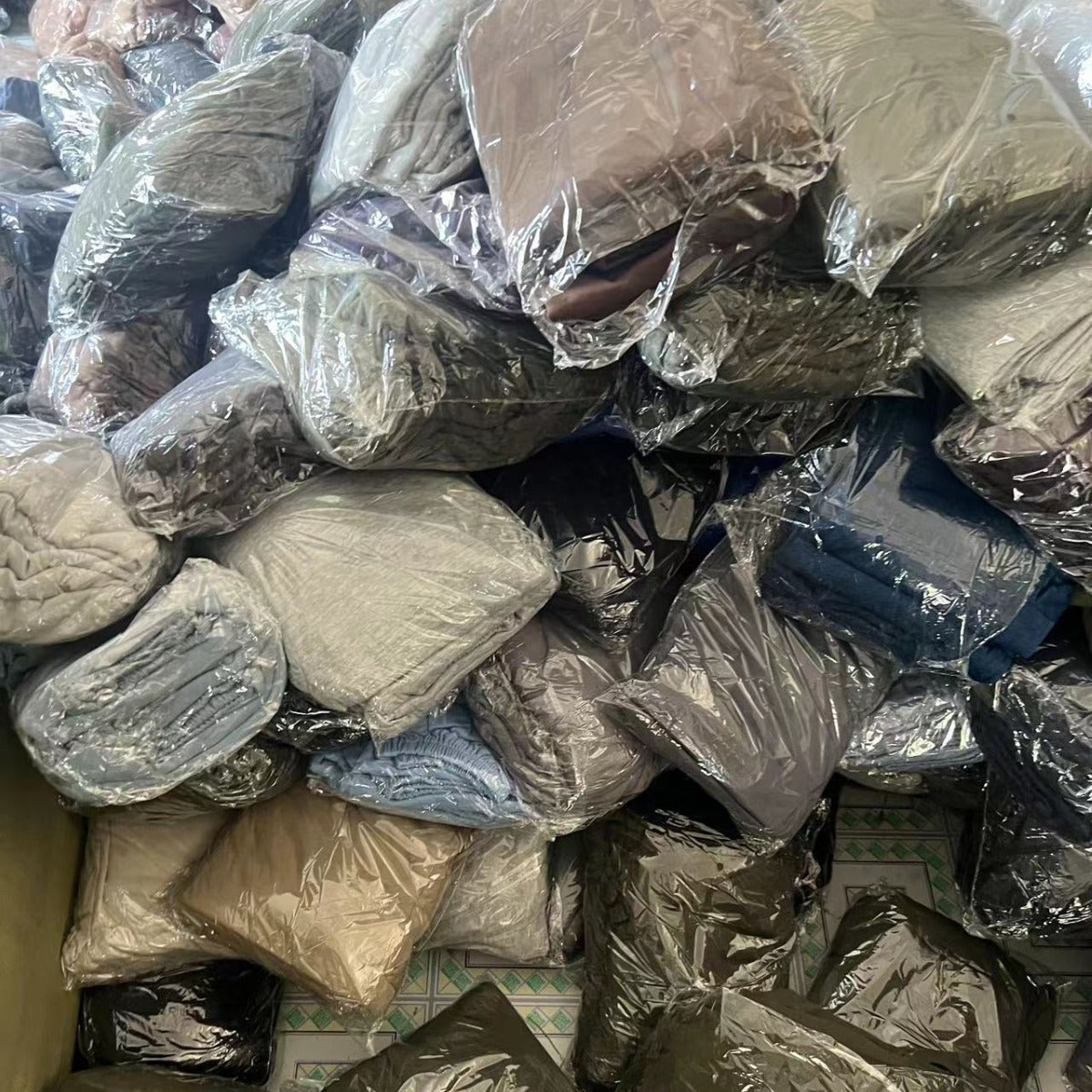 Street Stall Model Thin Autumn Trousers - Wholesale