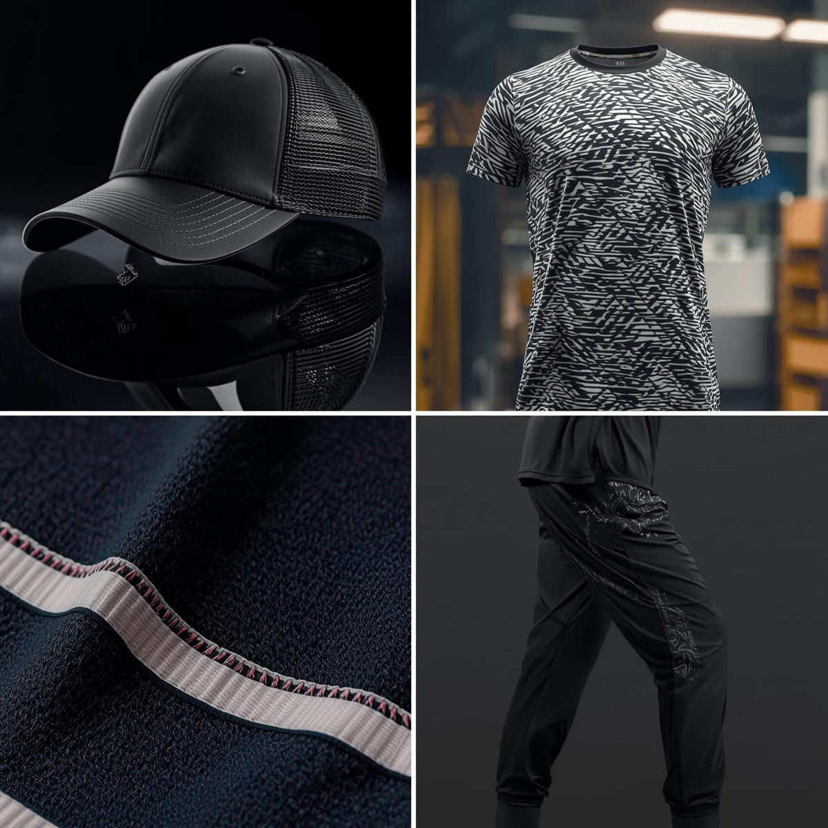 AeroPro Active Premium Set (Cap + Performance Tee + Training Joggers)