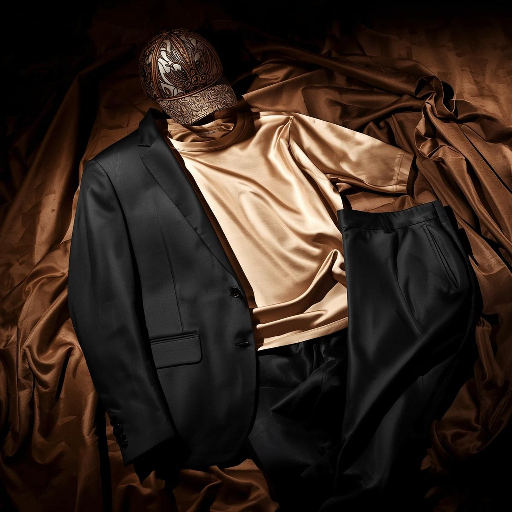 RegalEdge Couture Set (Cap + Couture Tee + Tailored Trousers)