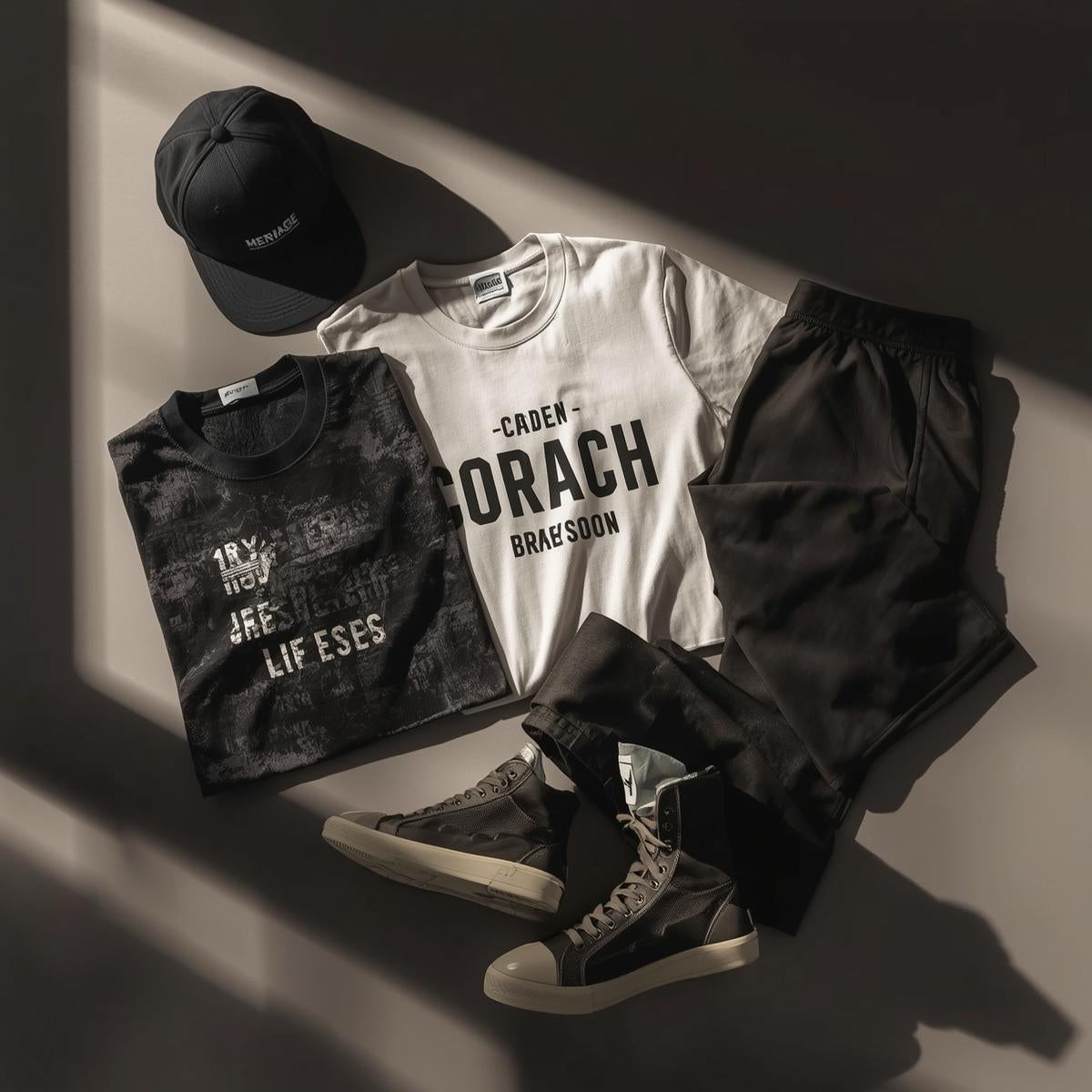 StreetHeritage Premium Set (Cap + Designer Tee + Slim Pants)