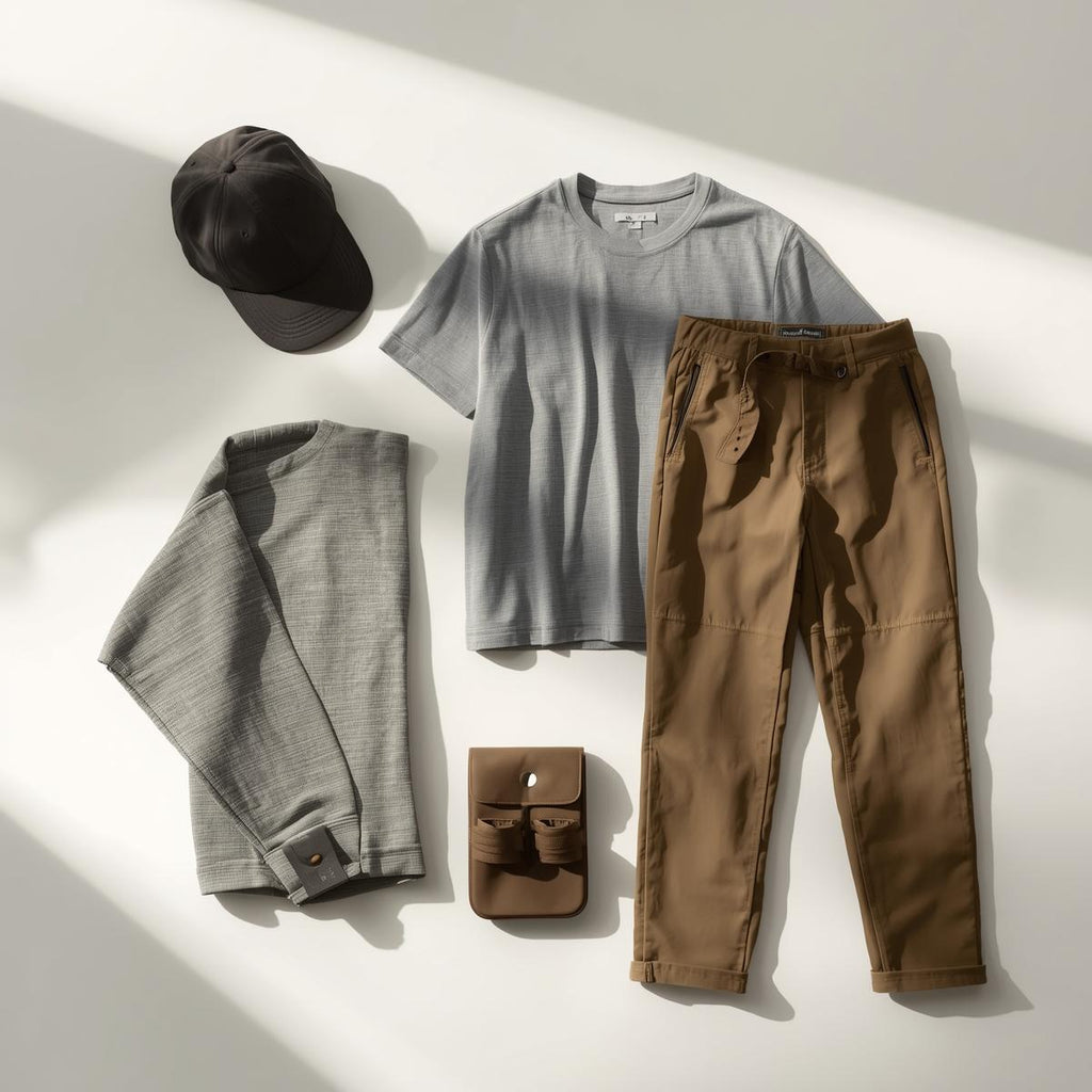 TravelPro Luxe Set (Cap + Modal Tee + Travel Pants)