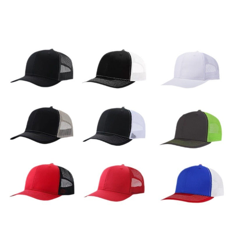 Breathable Mesh Visor Trucker Cap – Casual Outdoor Style wholesale